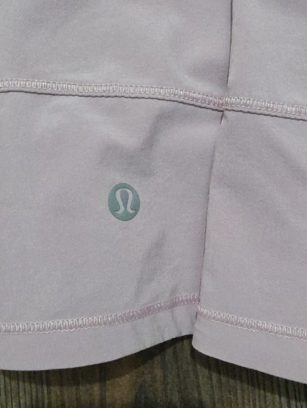 Lululemon size 12 Light Pink Athletic Mini Skirt with Layered Panels